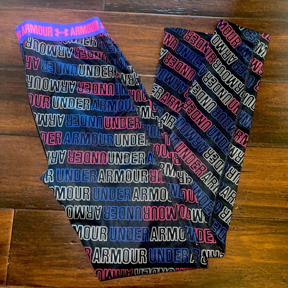 Under Armour- Juniors Large Athletic Leggings